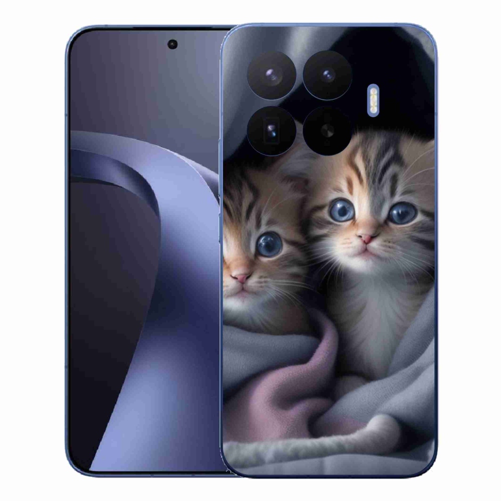 Gelový kryt mmCase na Xiaomi 17T Pro - kočičí duo 2