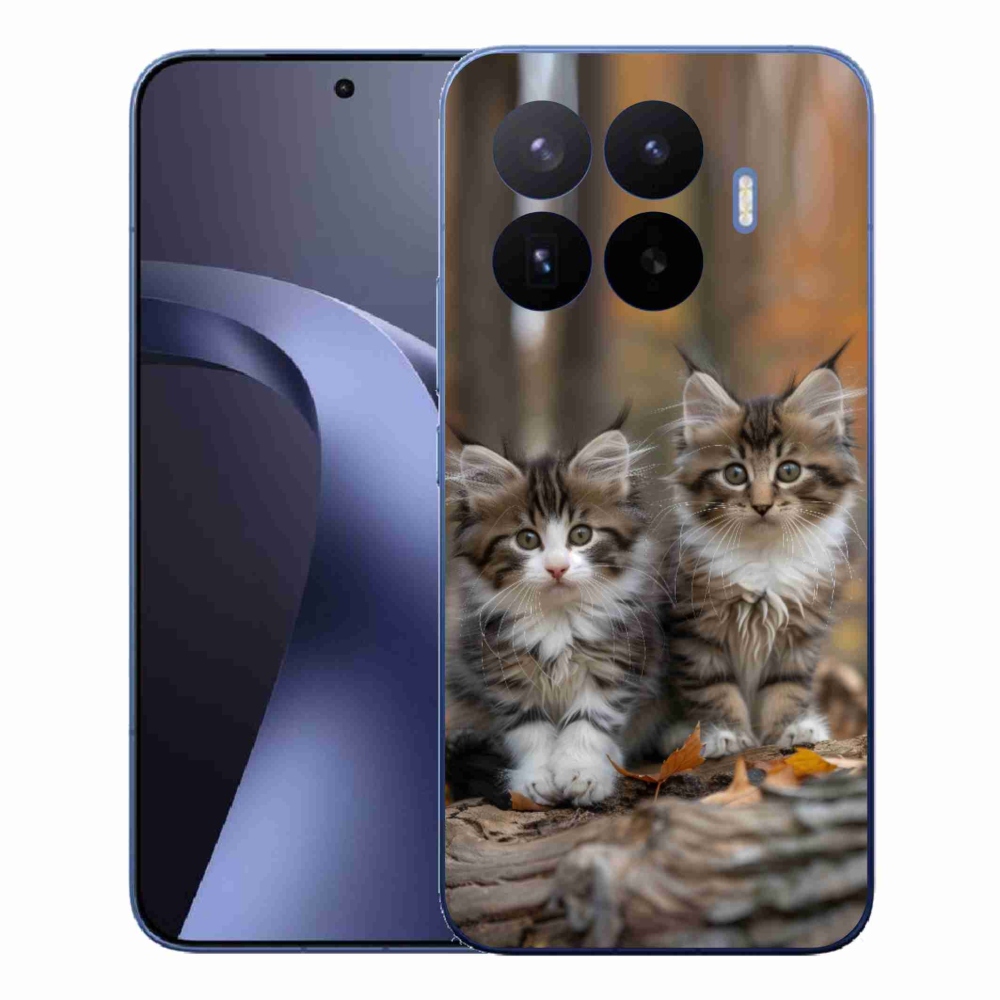 Gelový kryt mmCase na Xiaomi 17T Pro - kočičí duo 3