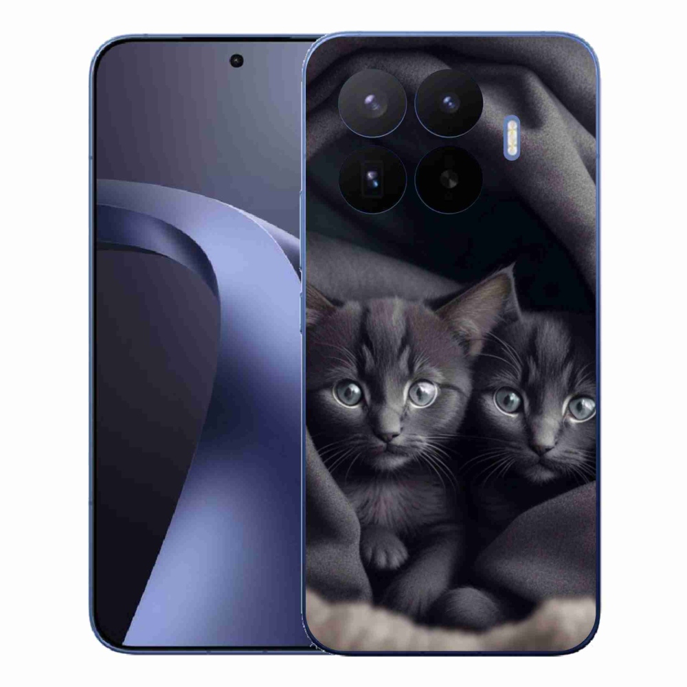 Gelový kryt mmCase na Xiaomi 17T Pro - kočičí duo