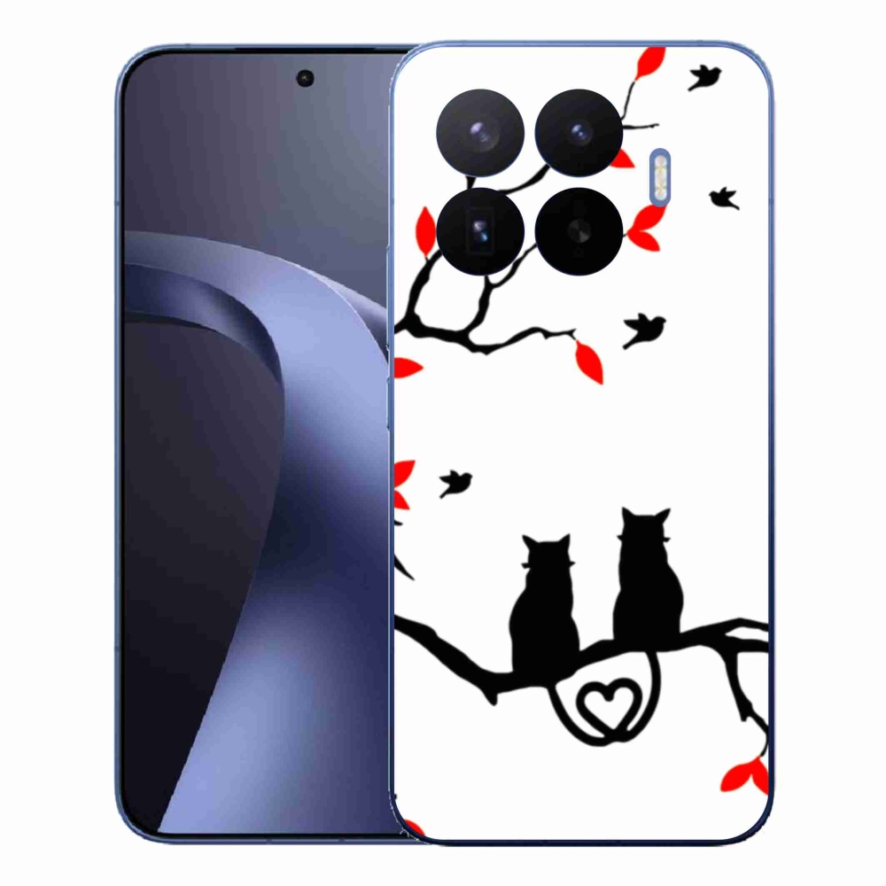 Gelový kryt mmCase na Xiaomi 17T Pro - kočičí láska