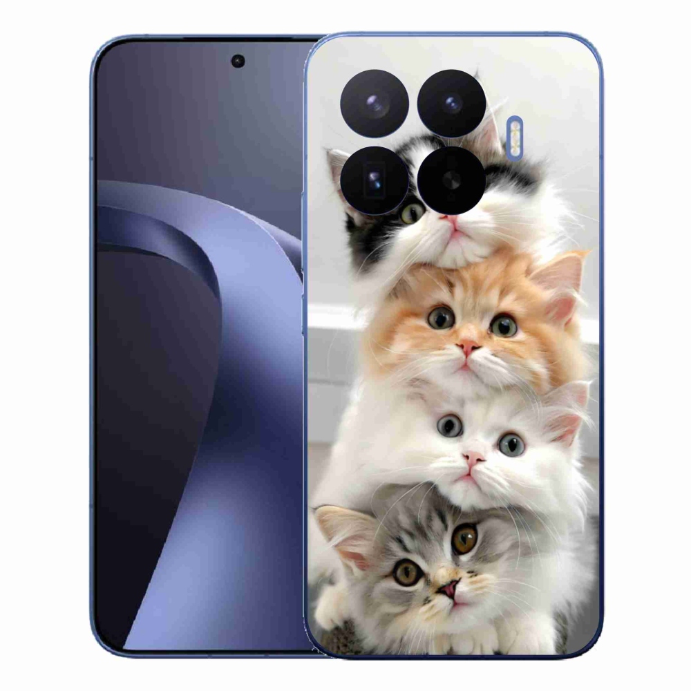Gelový kryt mmCase na Xiaomi 17T Pro - kočičí parta