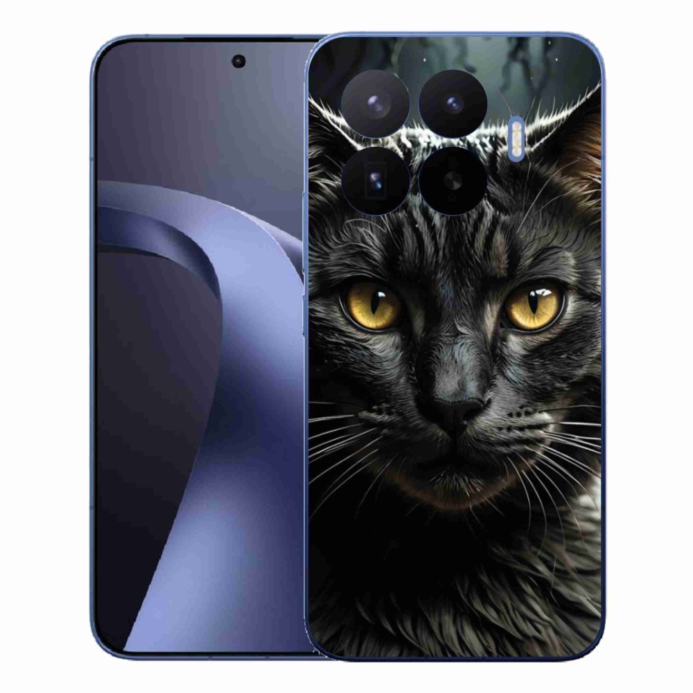 Gelový kryt mmCase na Xiaomi 17T Pro - kočičí pohled 3