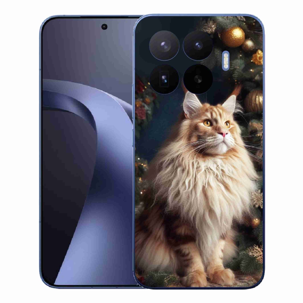 Gelový kryt mmCase na Xiaomi 17T Pro - kočka u stromku