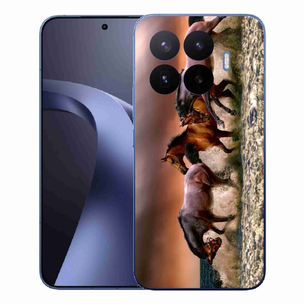 Gelový kryt mmCase na Xiaomi 17T Pro - koně 1