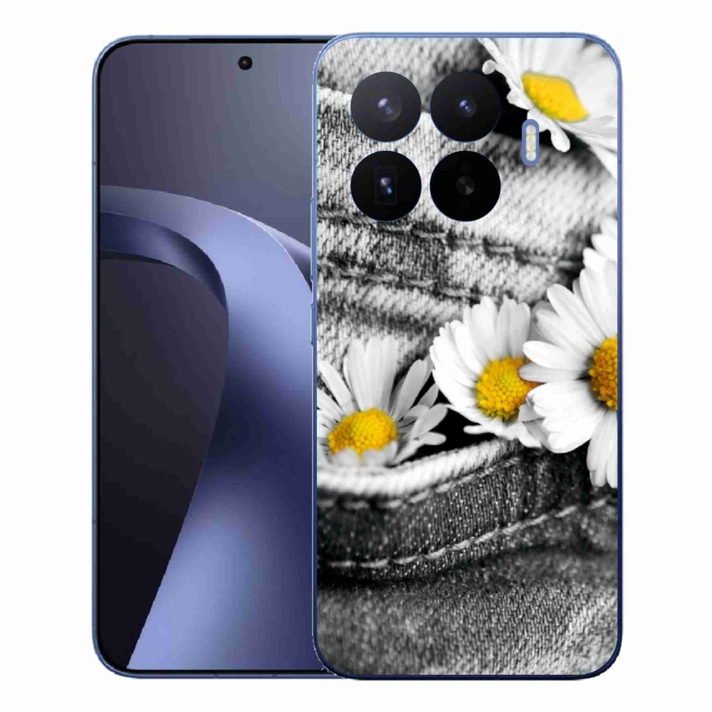 Gelový kryt mmCase na Xiaomi 17T Pro - kopretiny
