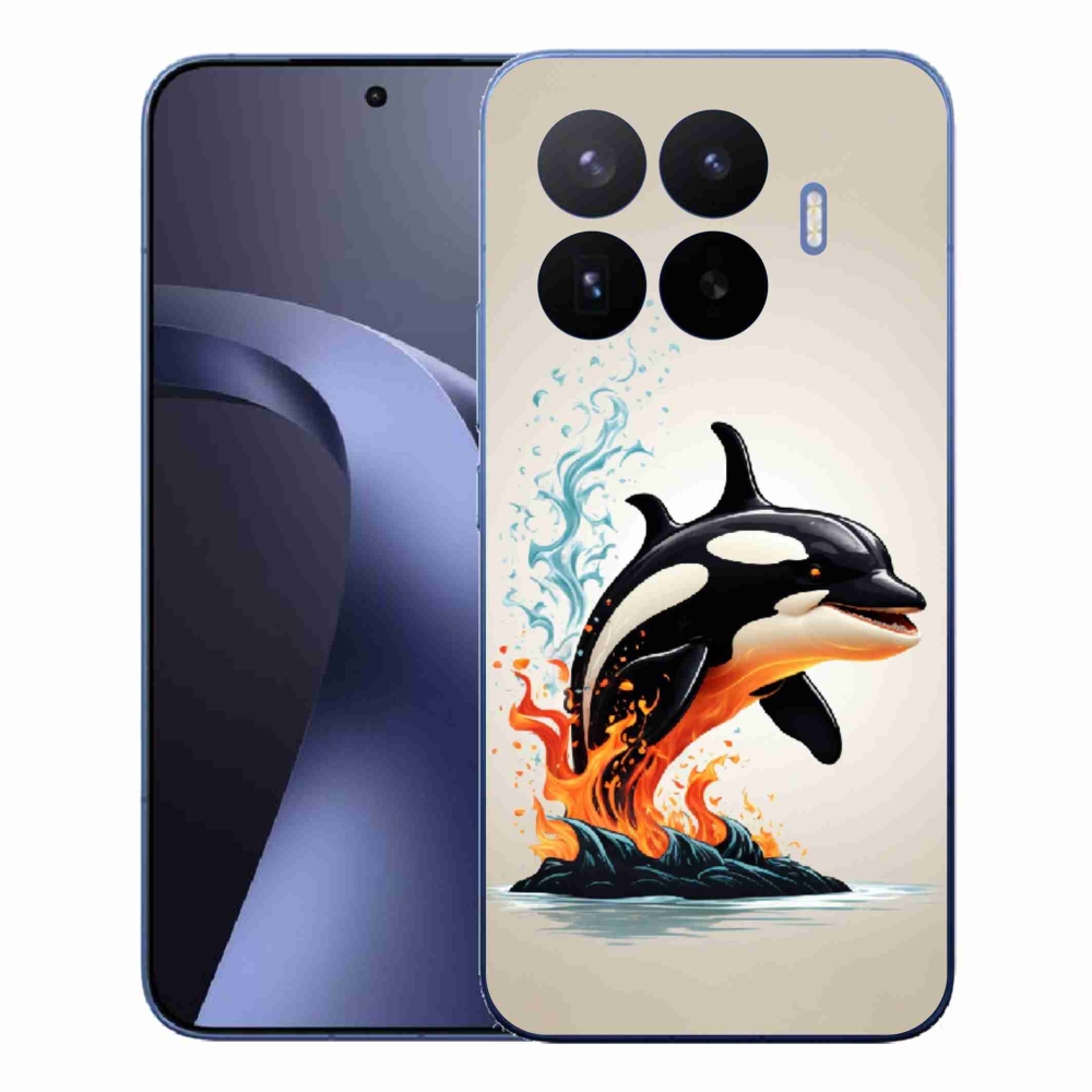 Gelový kryt mmCase na Xiaomi 17T Pro - kosatka