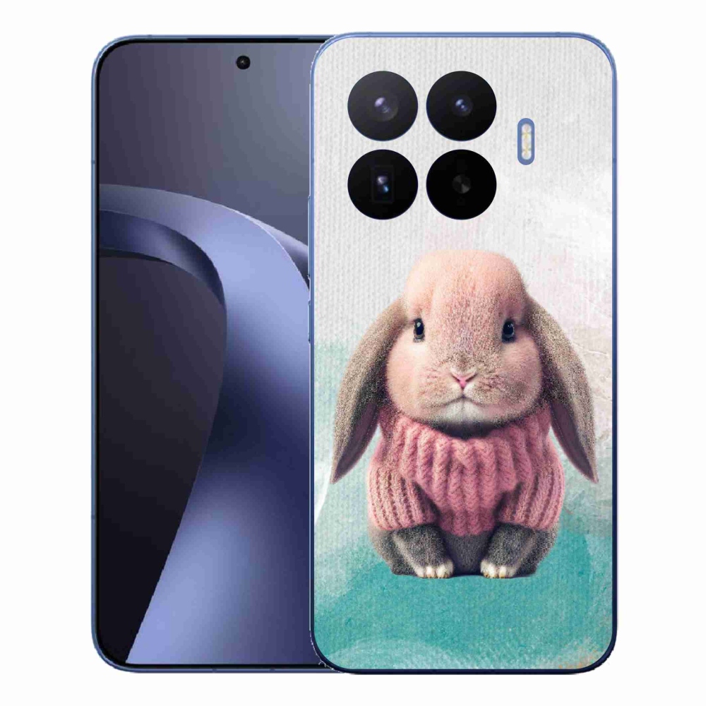 Gelový kryt mmCase na Xiaomi 17T Pro - králíček ve svetru