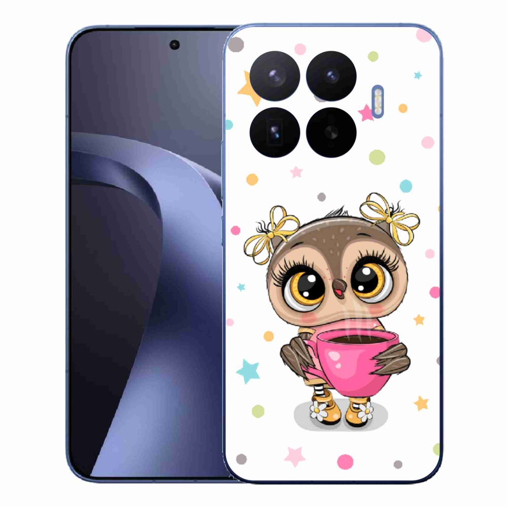 Gelový kryt mmCase na Xiaomi 17T Pro - kreslená sovička