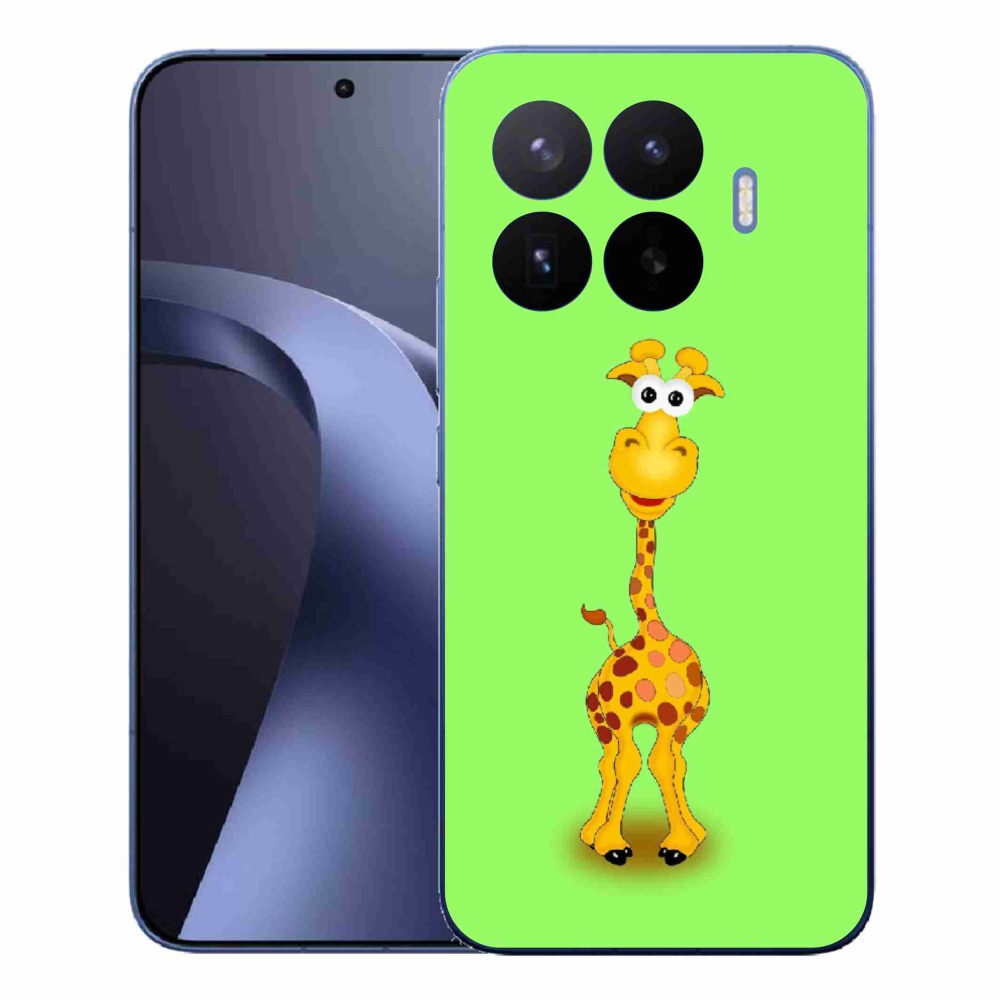 Gelový kryt mmCase na Xiaomi 17T Pro - kreslená žirafa