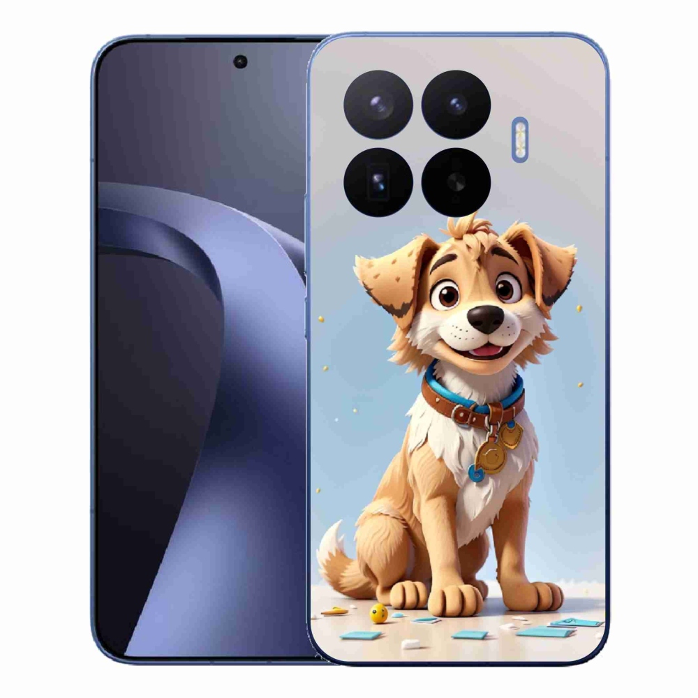 Gelový kryt mmCase na Xiaomi 17T Pro - kreslené štěně