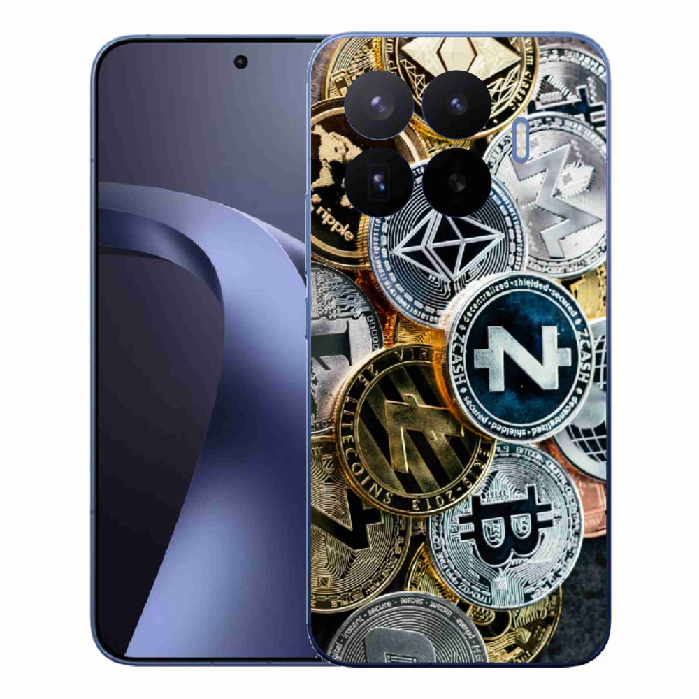 Gelový kryt mmCase na Xiaomi 17T Pro - kryptoměny