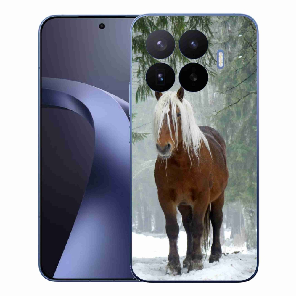 Gelový kryt mmCase na Xiaomi 17T Pro - kůň v lese