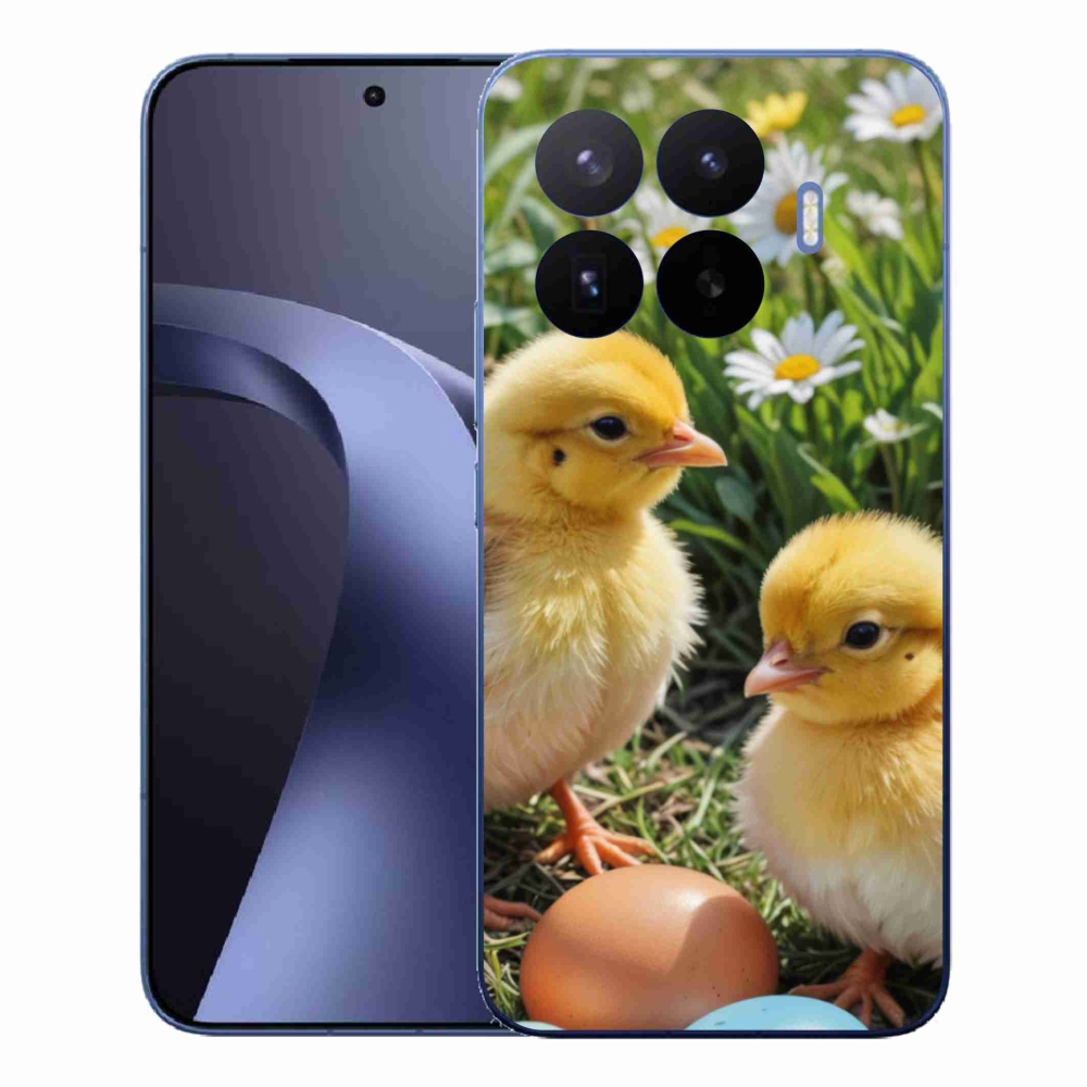 Gelový kryt mmCase na Xiaomi 17T Pro - kuřátka