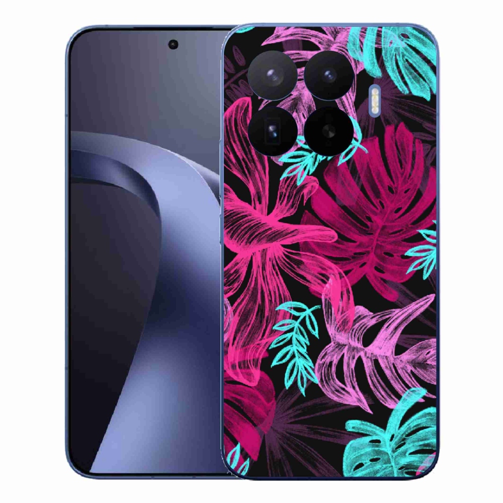 Gelový kryt mmCase na Xiaomi 17T Pro - květiny 1