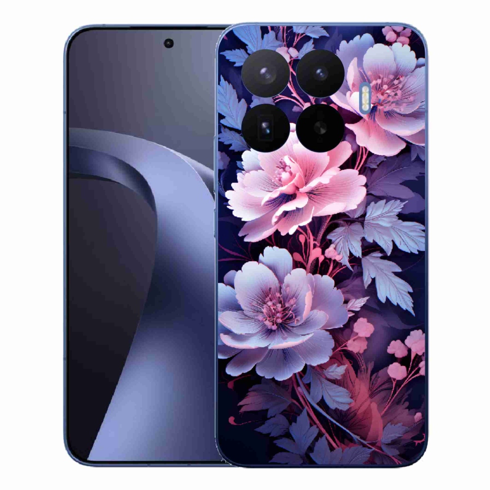 Gelový kryt mmCase na Xiaomi 17T Pro - květiny 11