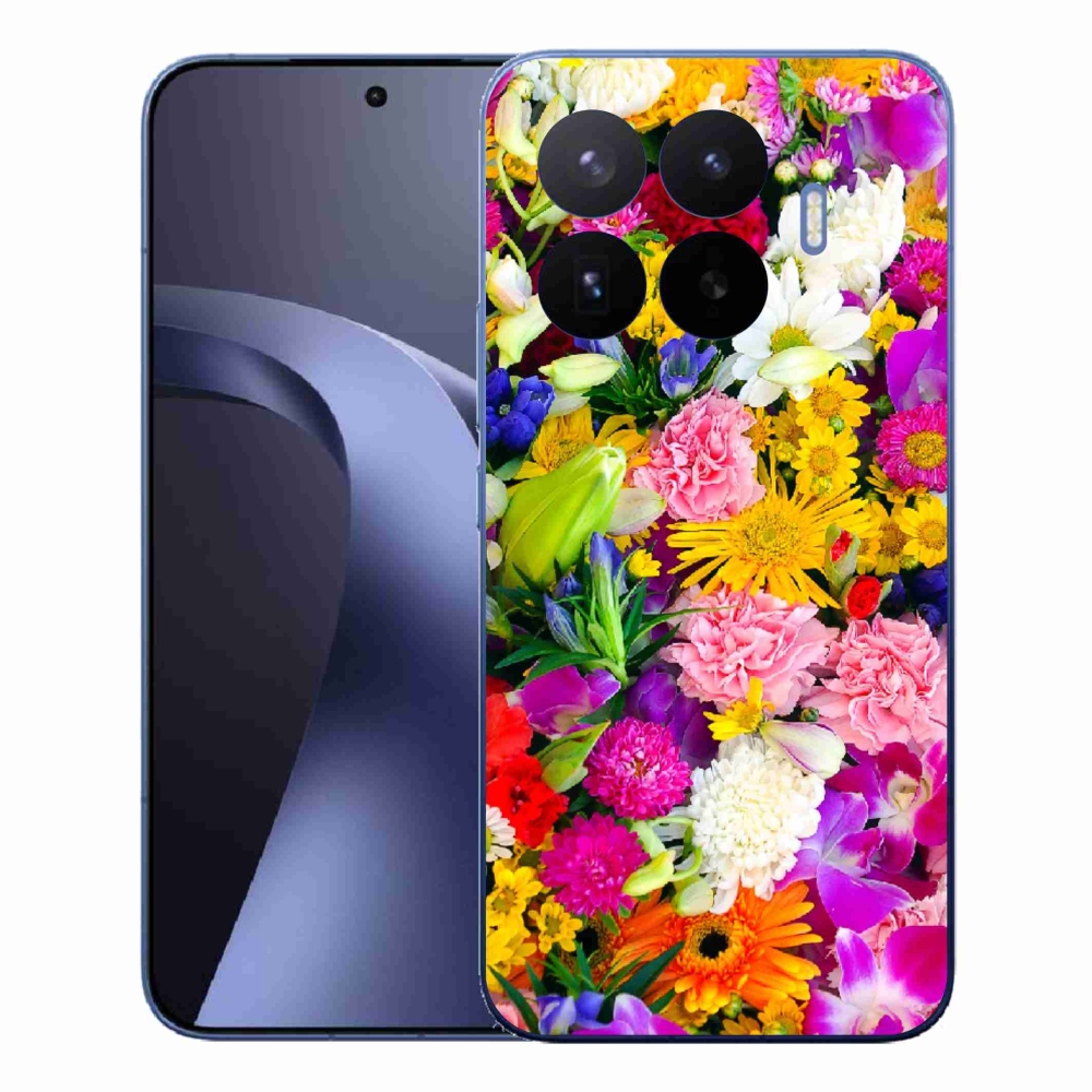 Gelový kryt mmCase na Xiaomi 17T Pro - květiny 12