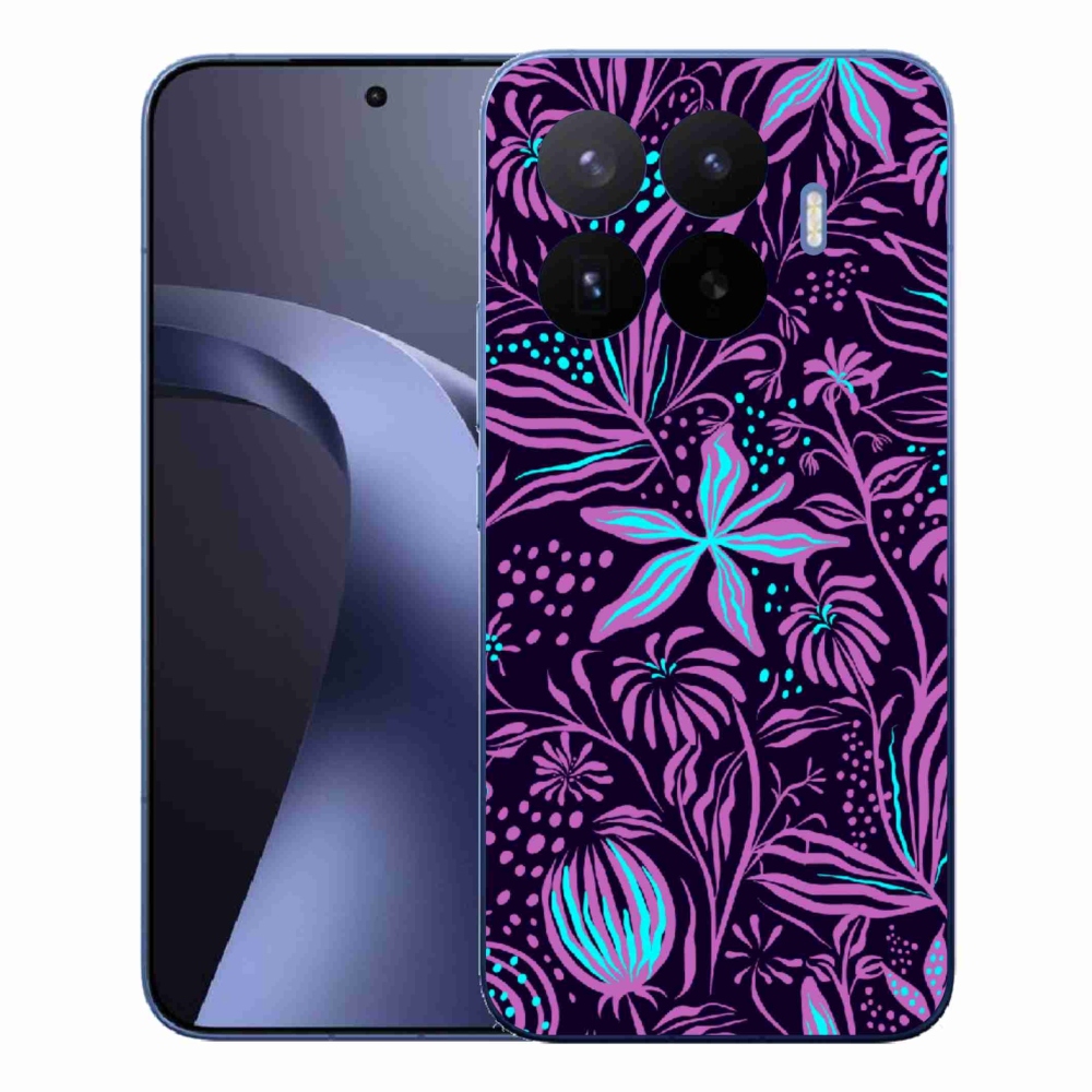 Gelový kryt mmCase na Xiaomi 17T Pro - květiny 2