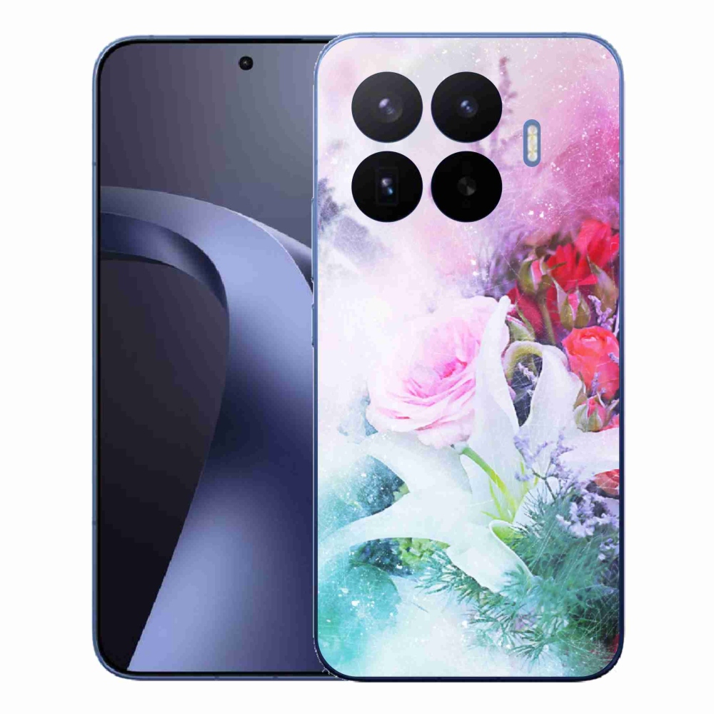 Gelový kryt mmCase na Xiaomi 17T Pro - květiny 4