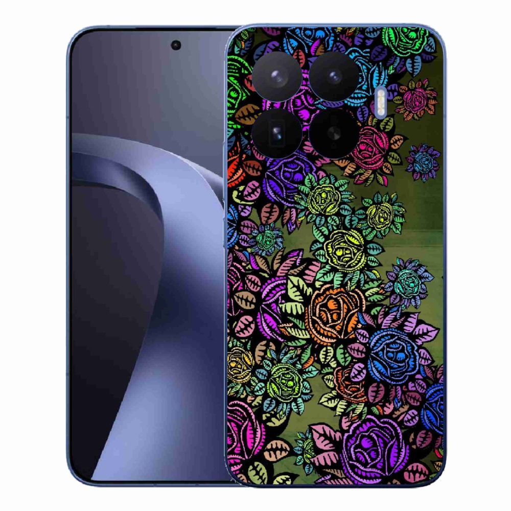 Gelový kryt mmCase na Xiaomi 17T Pro - květiny 6