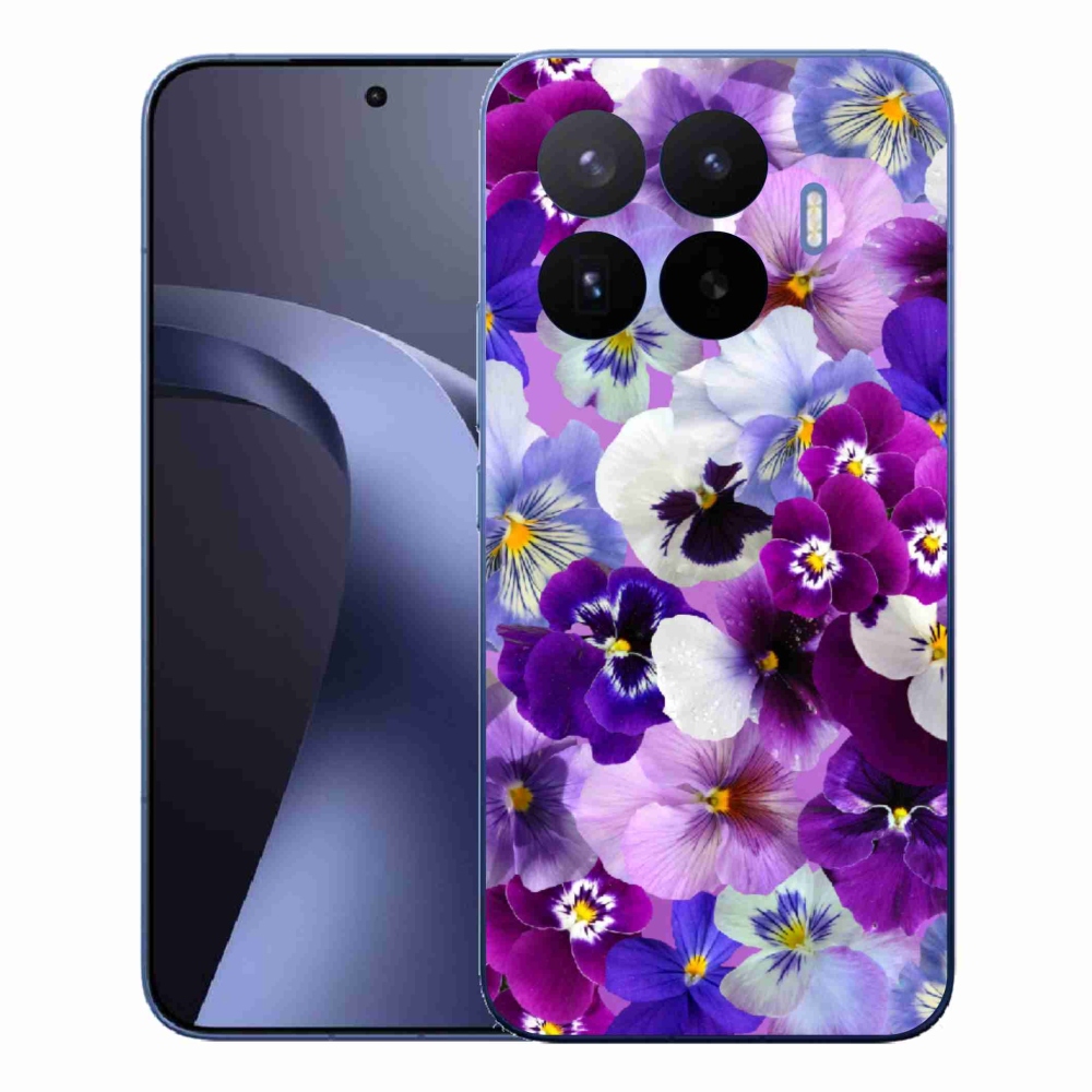 Gelový kryt mmCase na Xiaomi 17T Pro - květiny 9