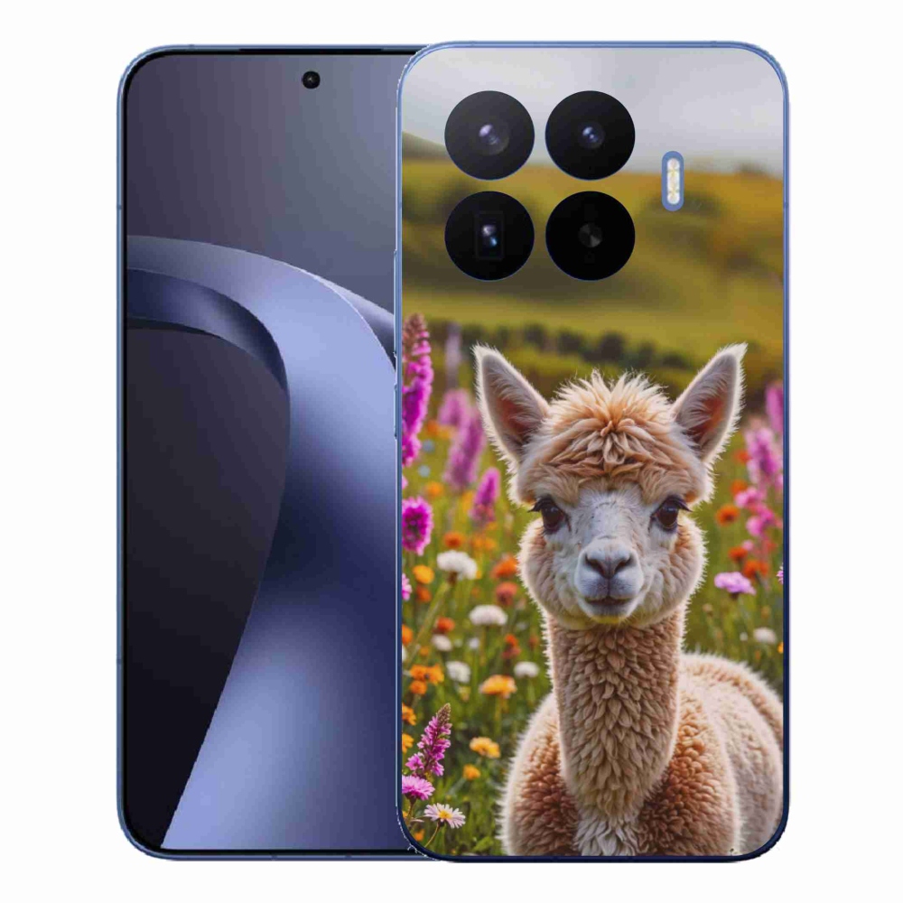 Gelový kryt mmCase na Xiaomi 17T Pro - lama na louce