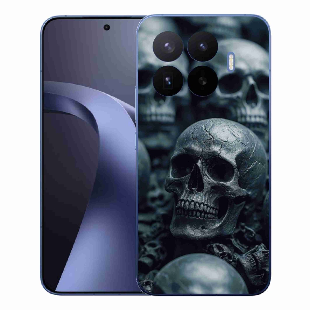 Gelový kryt mmCase na Xiaomi 17T Pro - lebka 2