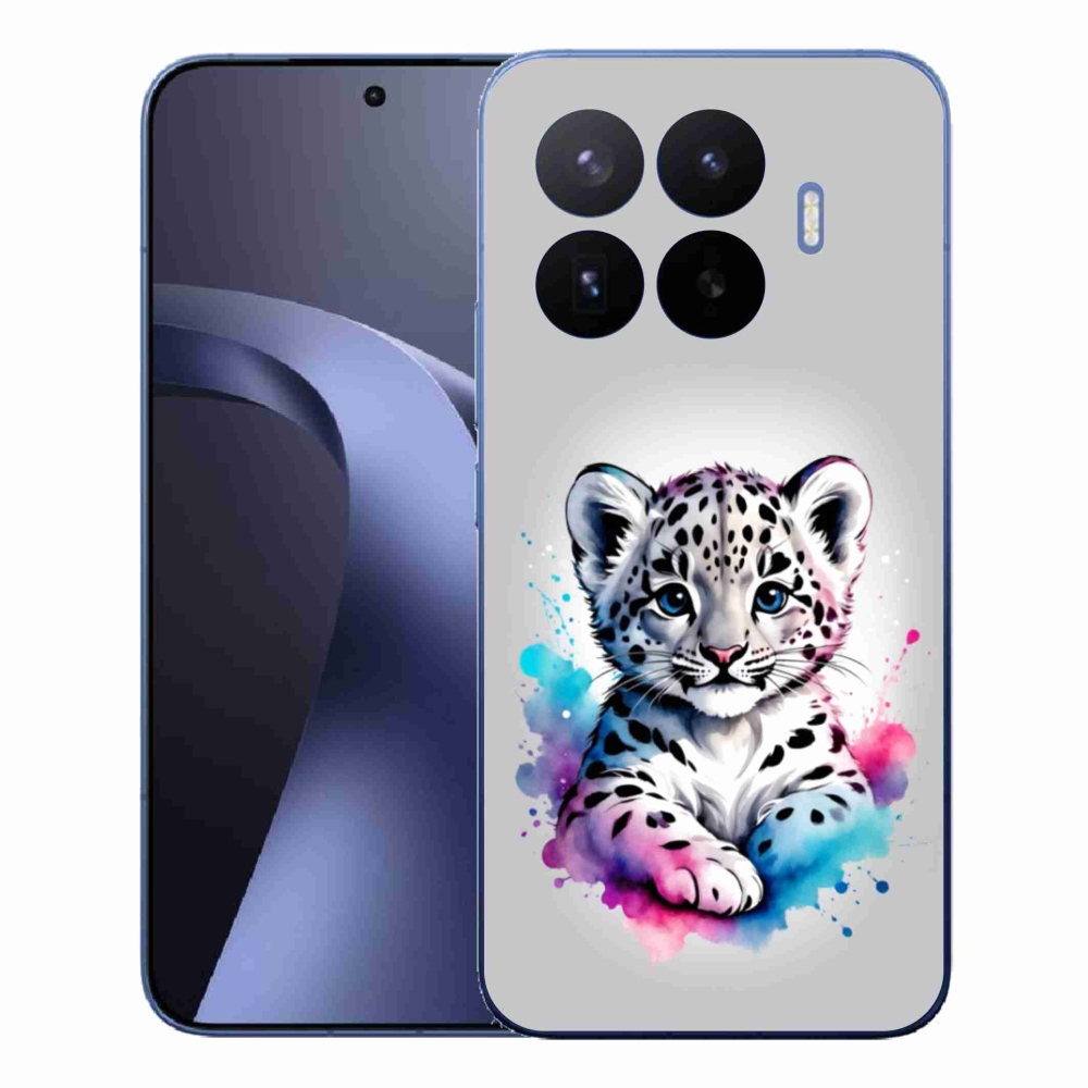 Gelový kryt mmCase na Xiaomi 17T Pro - levhartí mládě