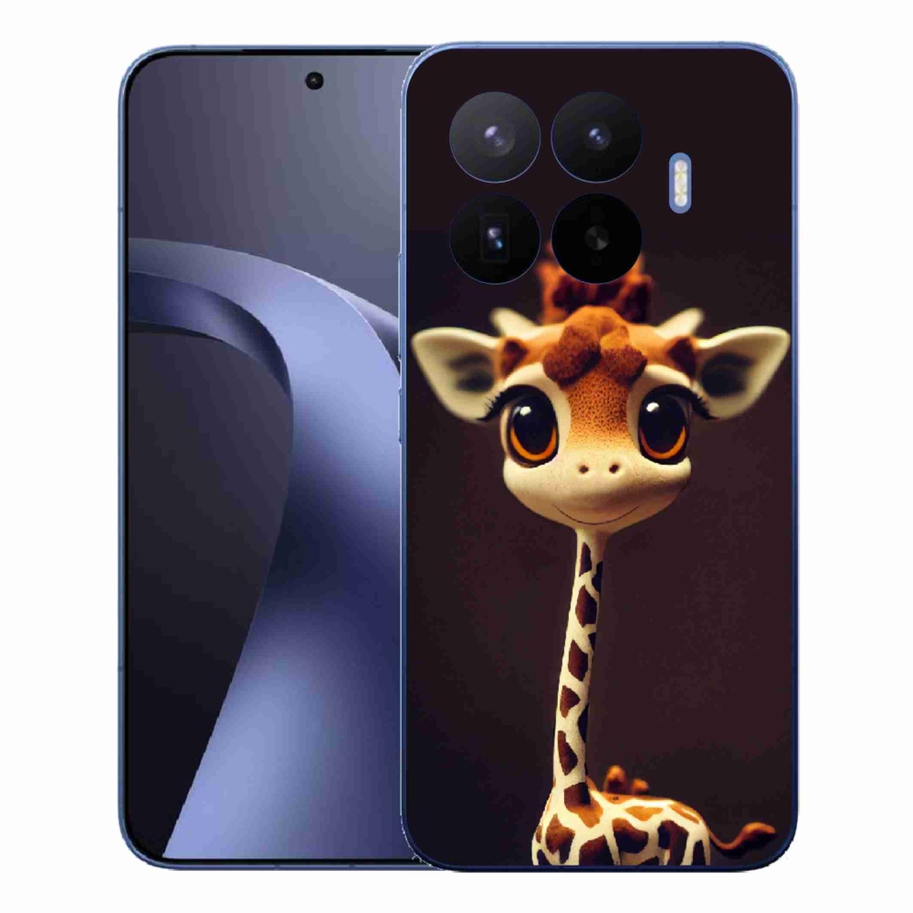 Gelový kryt mmCase na Xiaomi 17T Pro - malá žirafa