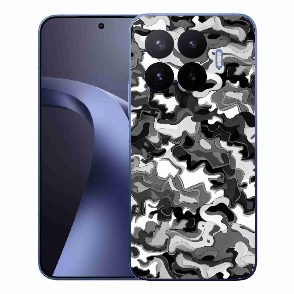 Gelový kryt mmCase na Xiaomi 17T Pro - maskáčový vzor 3