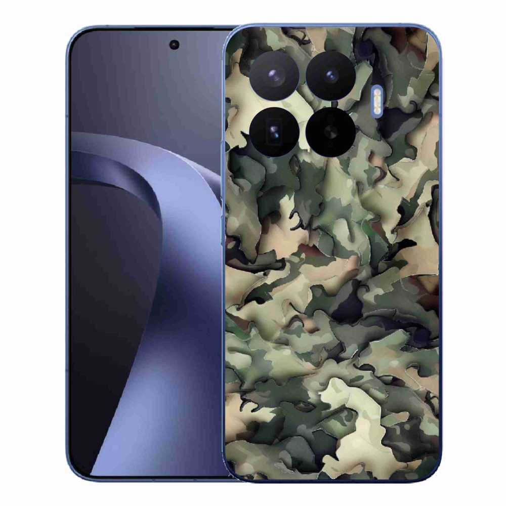 Gelový kryt mmCase na Xiaomi 17T Pro - maskáčový vzor 9