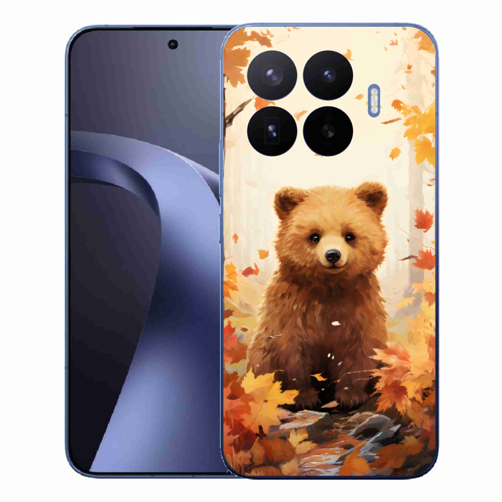 Gelový kryt mmCase na Xiaomi 17T Pro - medvěd v lese