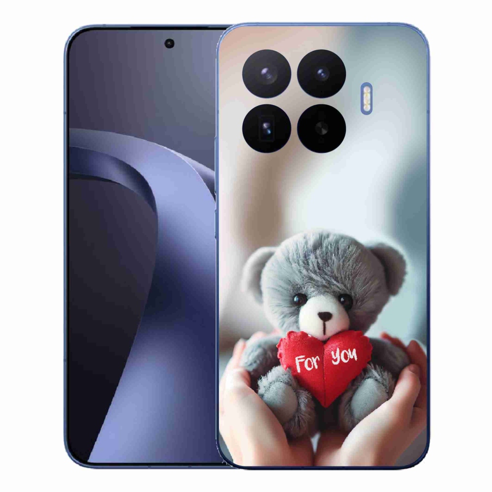 Gelový kryt mmCase na Xiaomi 17T Pro - medvídek pro zamilované