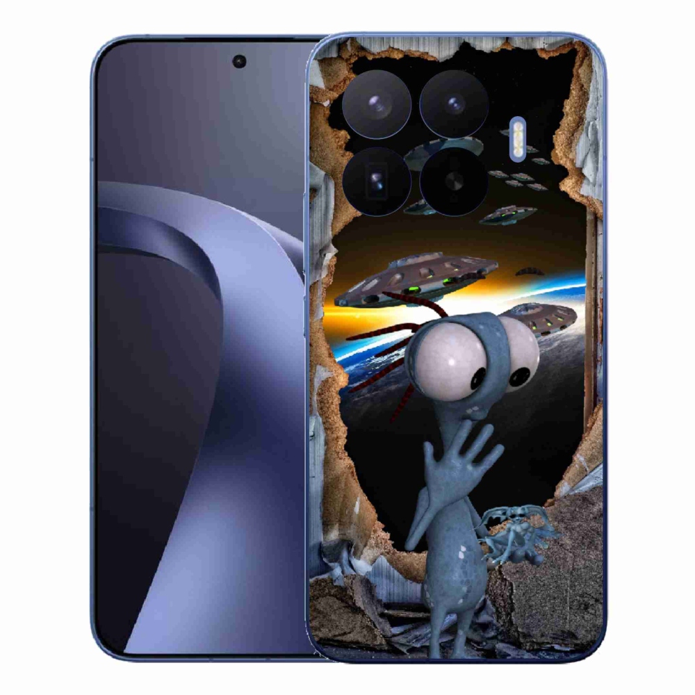 Gelový kryt mmCase na Xiaomi 17T Pro - mimozemšťan
