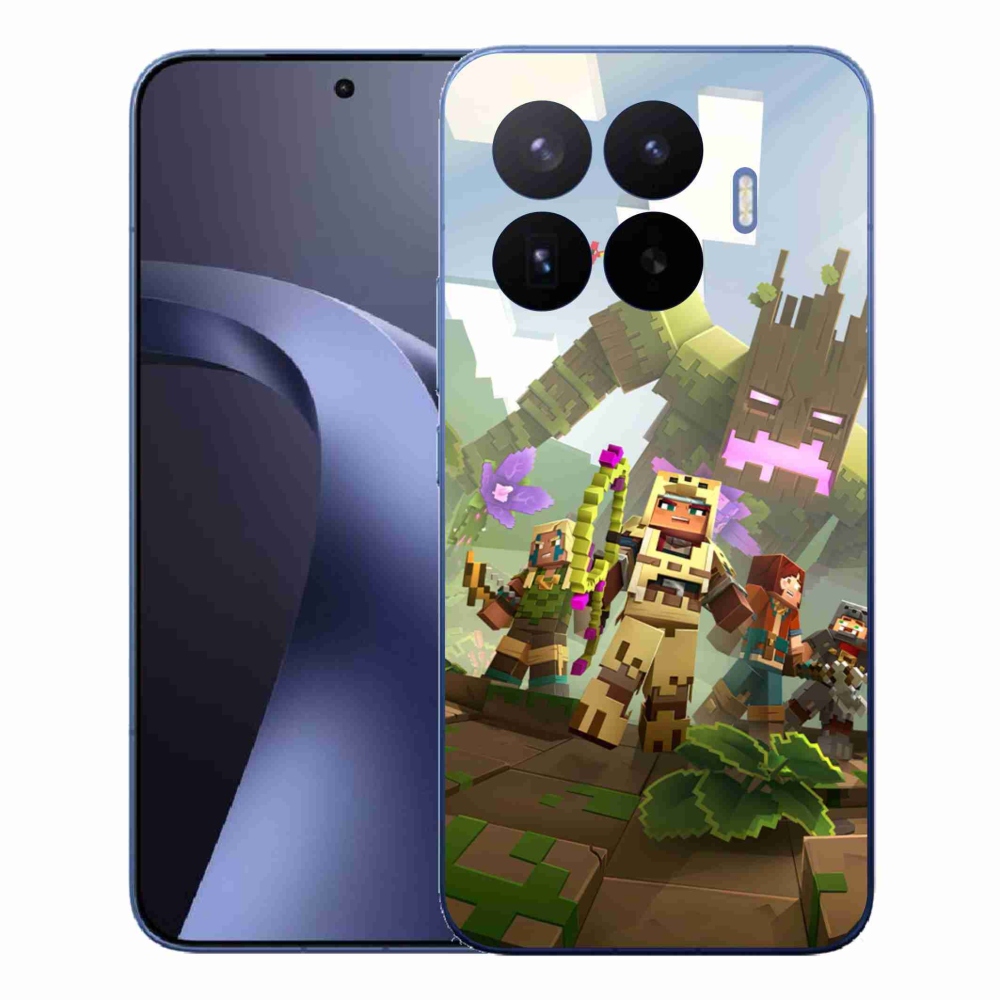 Gelový kryt mmCase na Xiaomi 17T Pro - minecraft 1