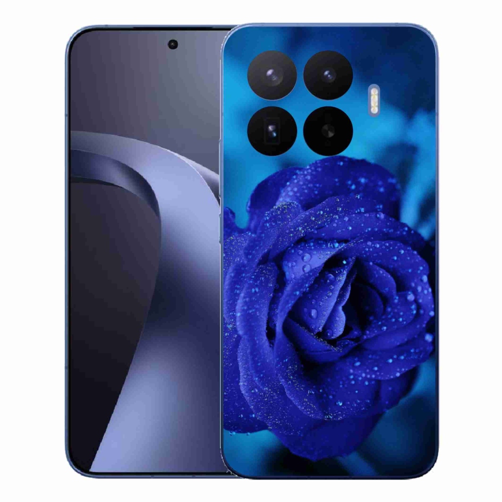 Gelový kryt mmCase na Xiaomi 17T Pro - modrá růže