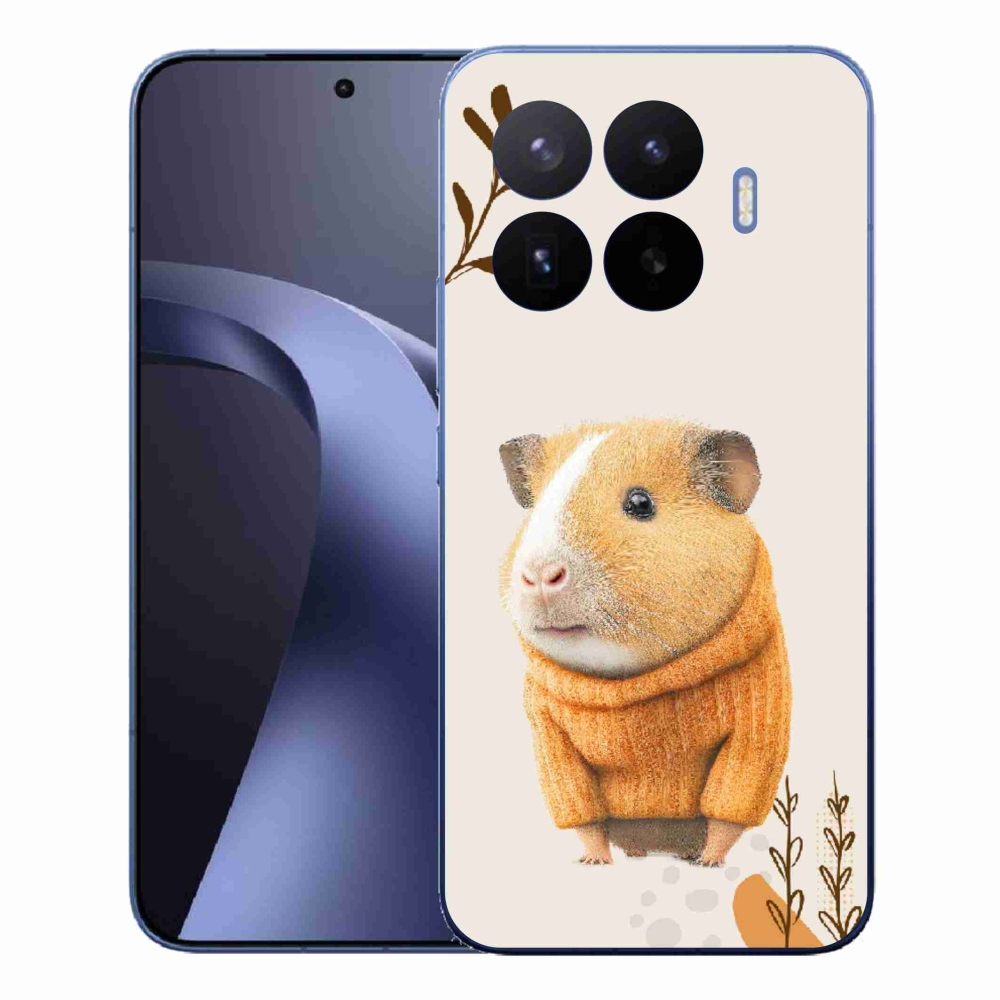 Gelový kryt mmCase na Xiaomi 17T Pro - morče ve svetru