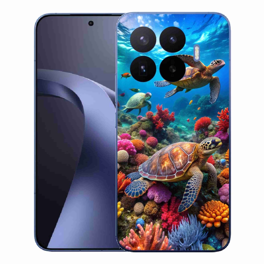 Gelový kryt mmCase na Xiaomi 17T Pro - mořský svět 2