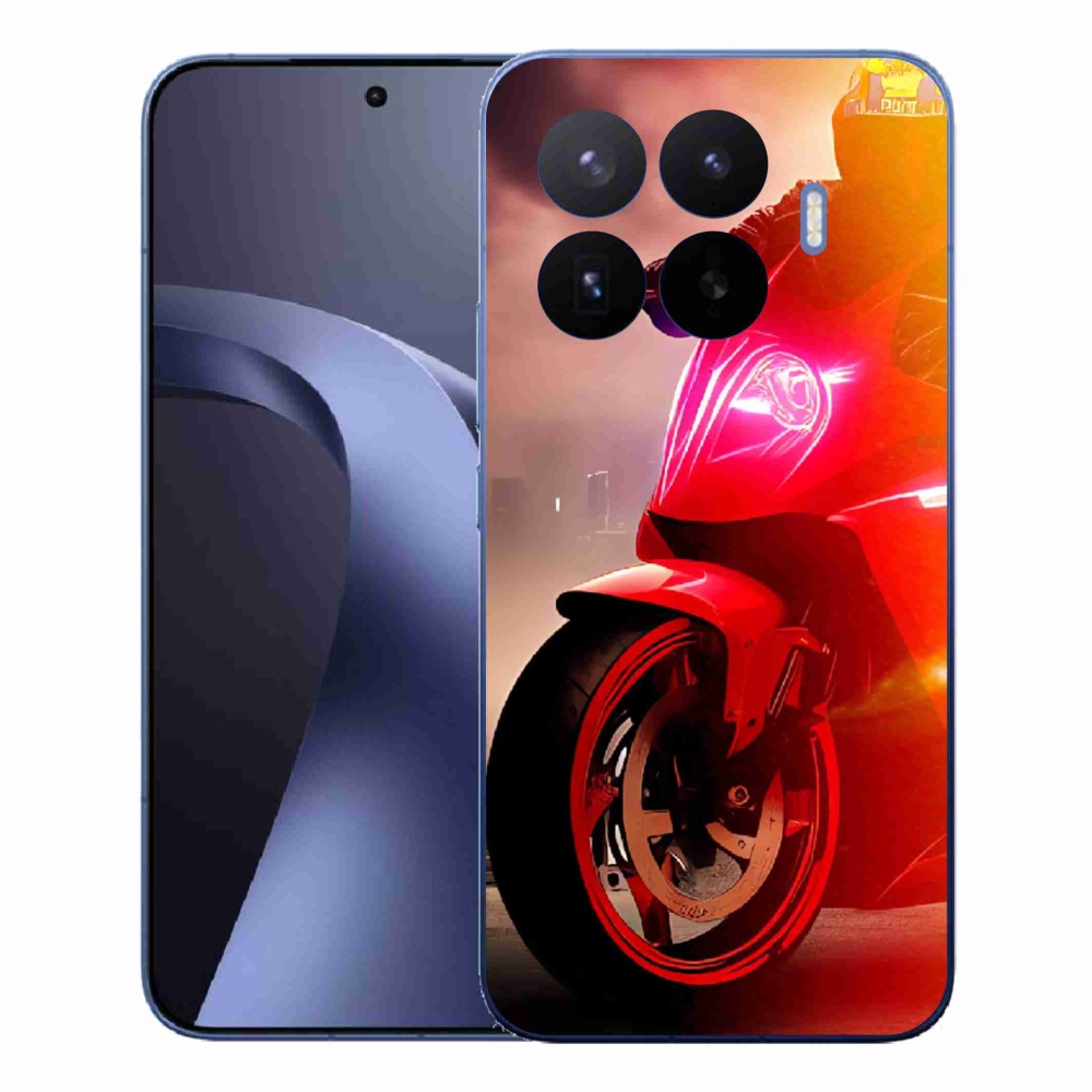 Gelový kryt mmCase na Xiaomi 17T Pro - motorka