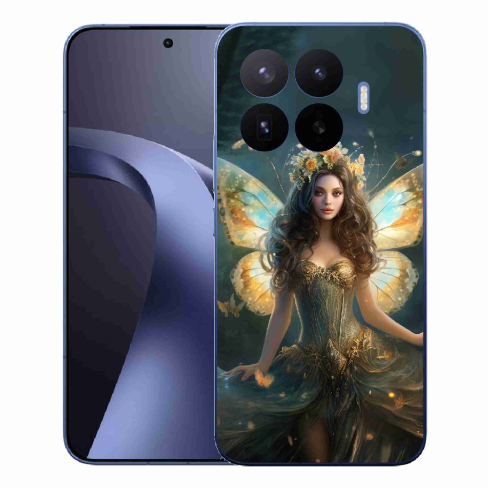 Gelový kryt mmCase na Xiaomi 17T Pro - motýlí žena