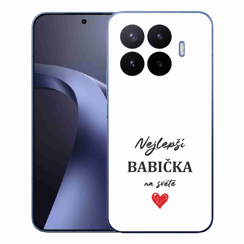 Gelový kryt mmCase na Xiaomi 17T Pro - nejlepší babička 1 bílé pozadí