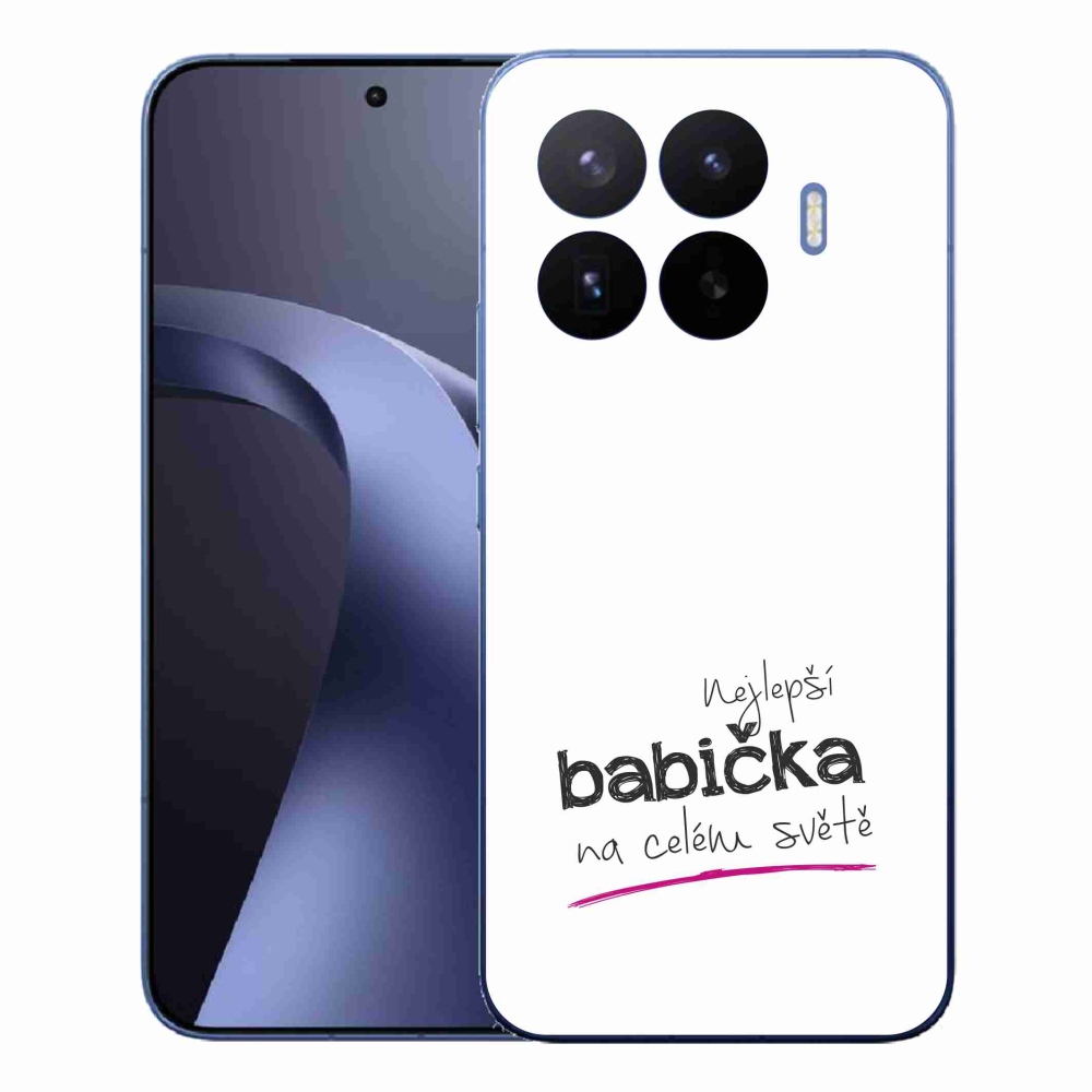 Gelový kryt mmCase na Xiaomi 17T Pro - nejlepší babička 4 bílé pozadí
