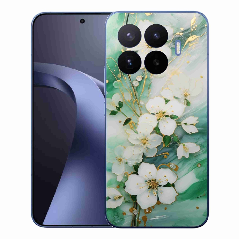 Gelový kryt mmCase na Xiaomi 17T Pro - něžné květy