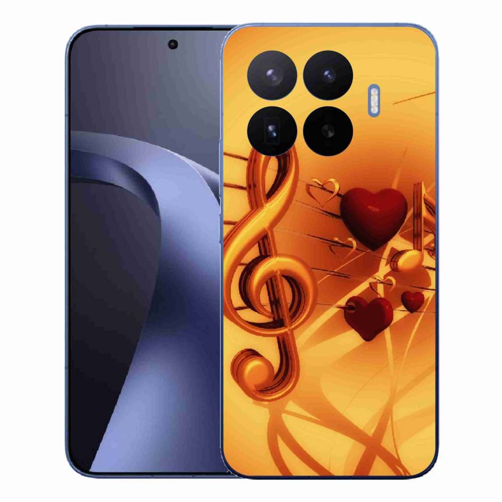 Gelový kryt mmCase na Xiaomi 17T Pro - noty