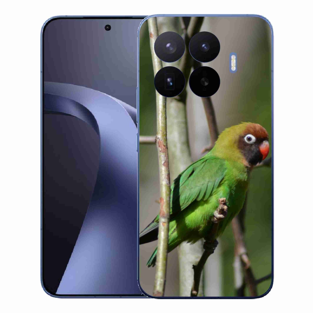 Gelový kryt mmCase na Xiaomi 17T Pro - papoušek agapornis