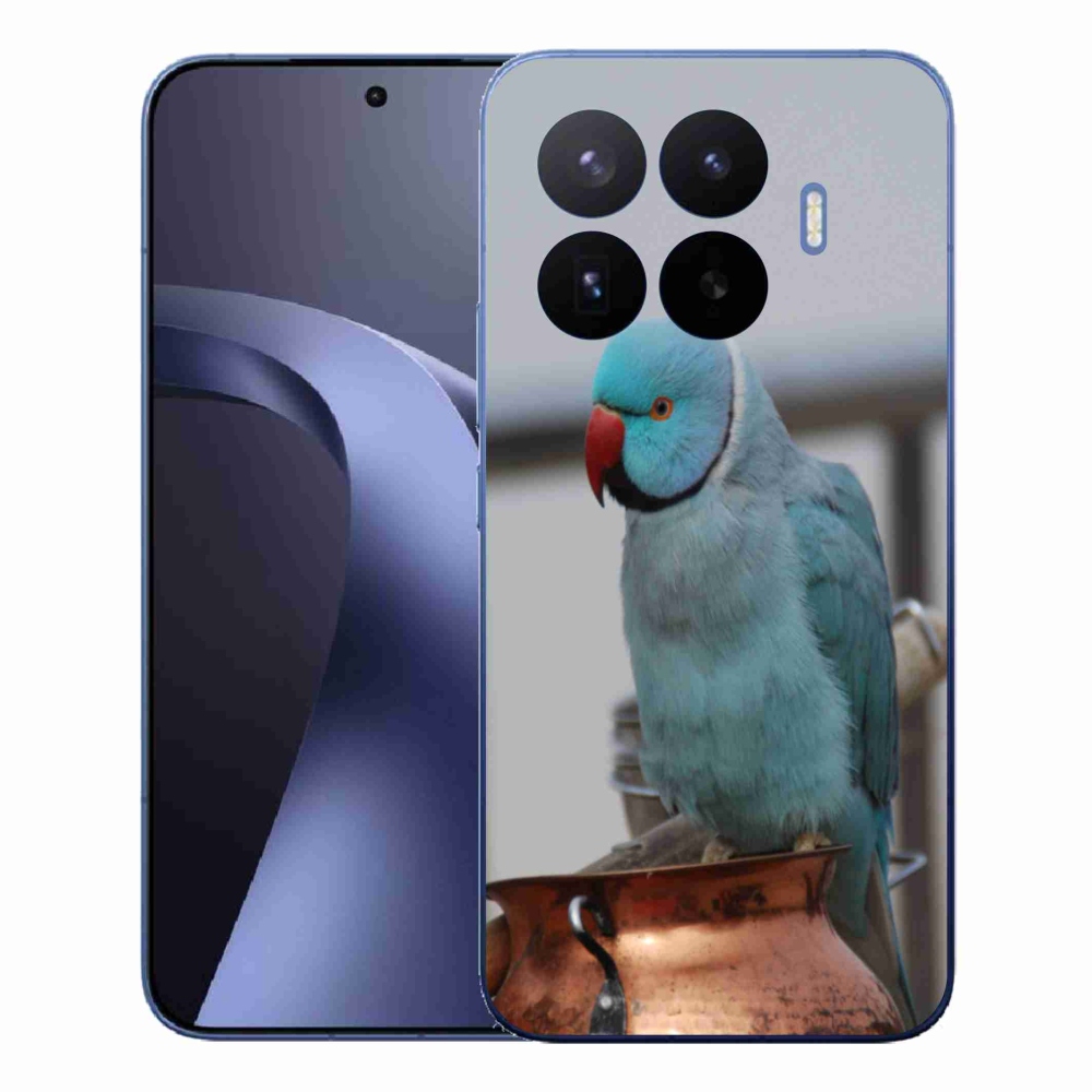 Gelový kryt mmCase na Xiaomi 17T Pro - papoušek alexandr modrý