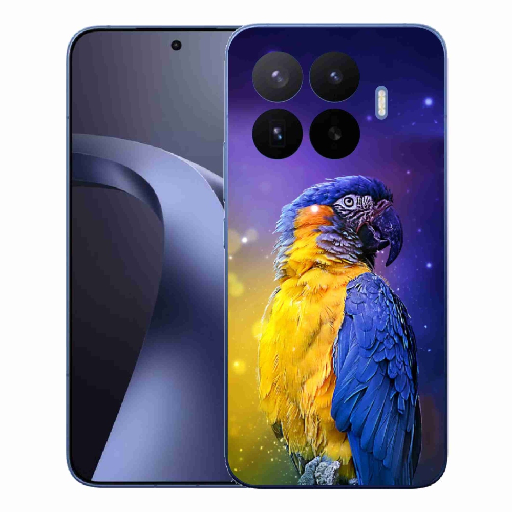 Gelový kryt mmCase na Xiaomi 17T Pro - papoušek ara 1