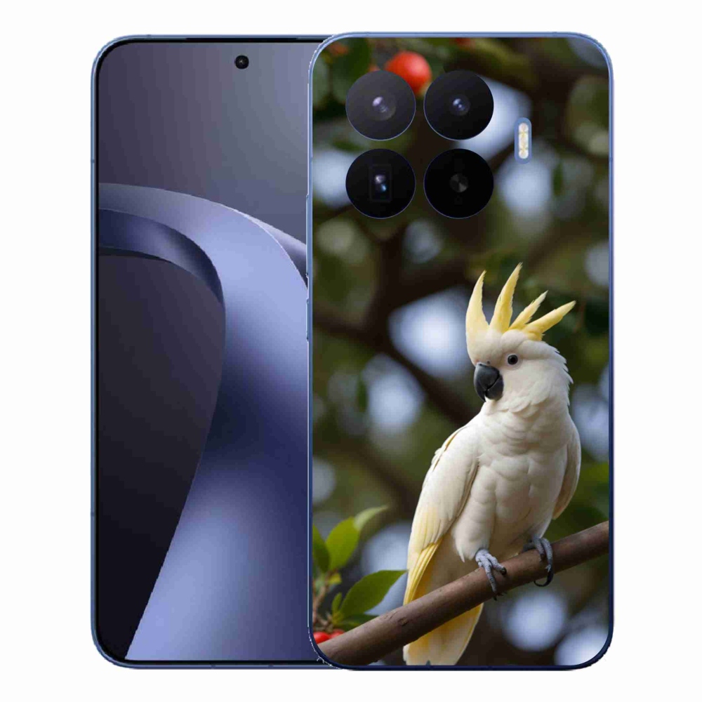 Gelový kryt mmCase na Xiaomi 17T Pro - papoušek kakadu 3