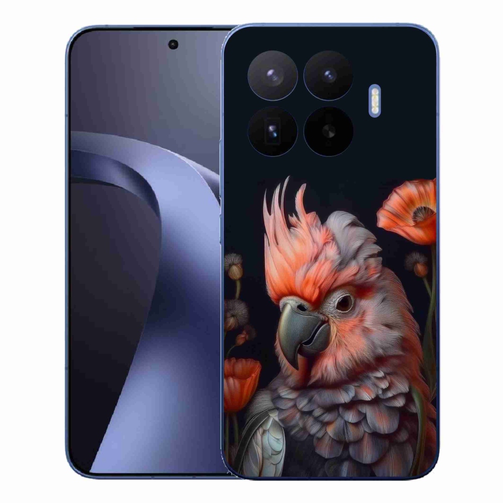 Gelový kryt mmCase na Xiaomi 17T Pro - papoušek kakadu v barvách