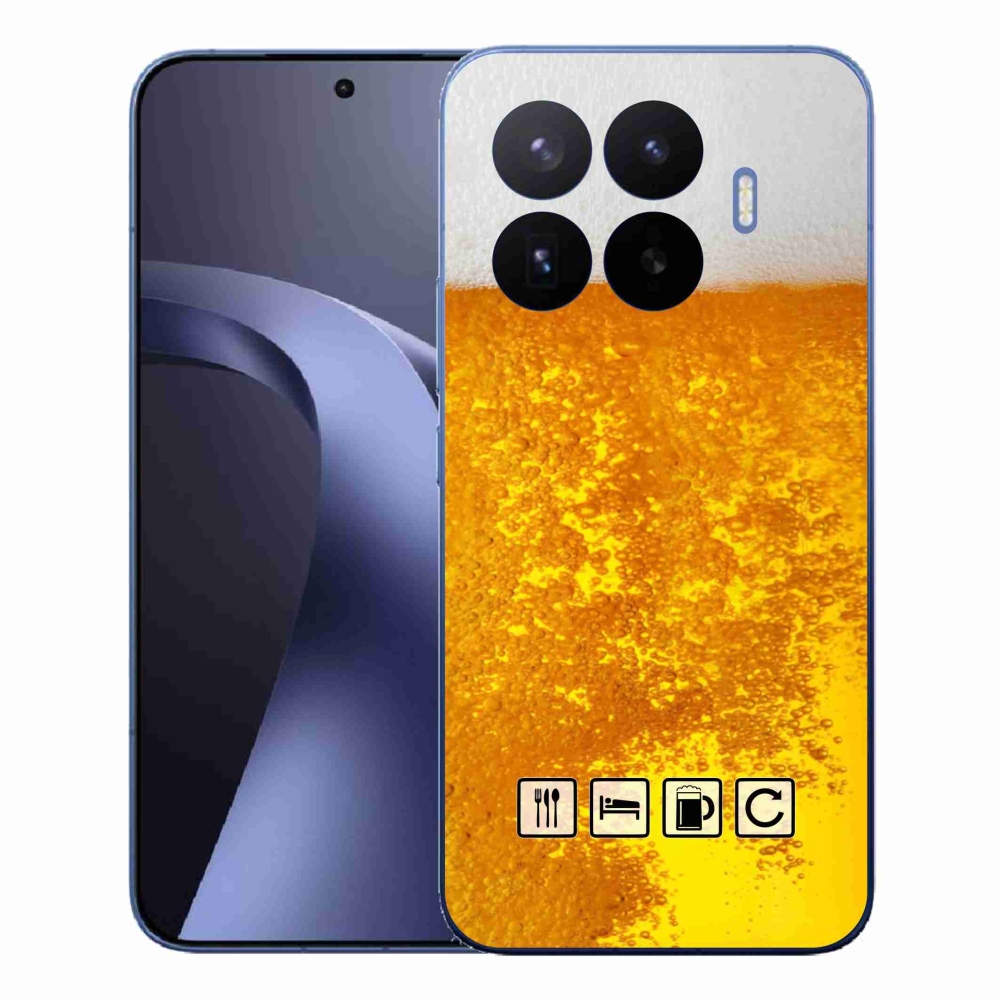 Gelový kryt mmCase na Xiaomi 17T Pro - pivní motiv 3