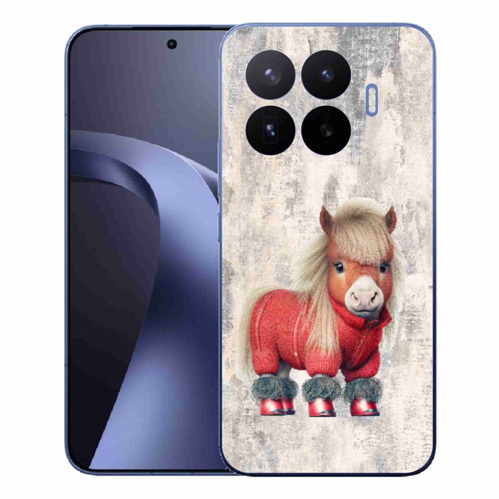 Gelový kryt mmCase na Xiaomi 17T Pro - poník ve svetru